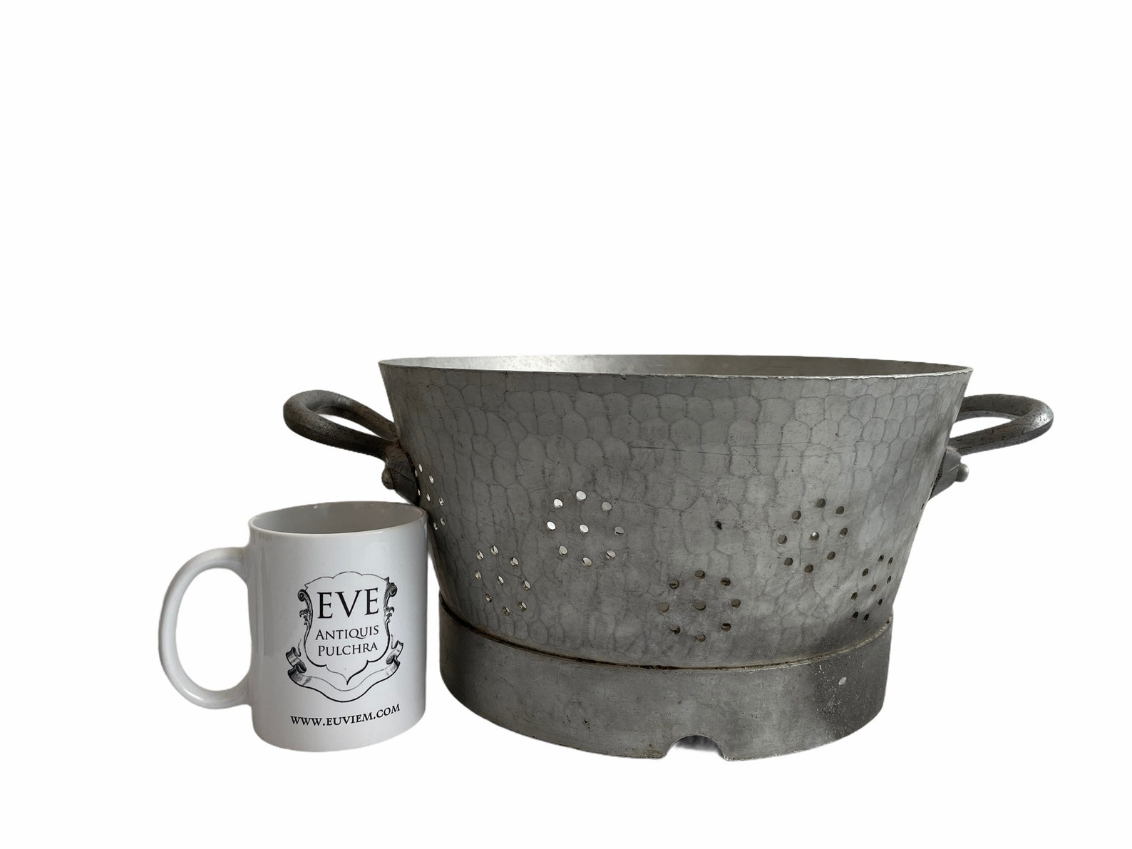 Vintage French Aluminium Sieve Jam Beer Cider Preserve Making Etsy