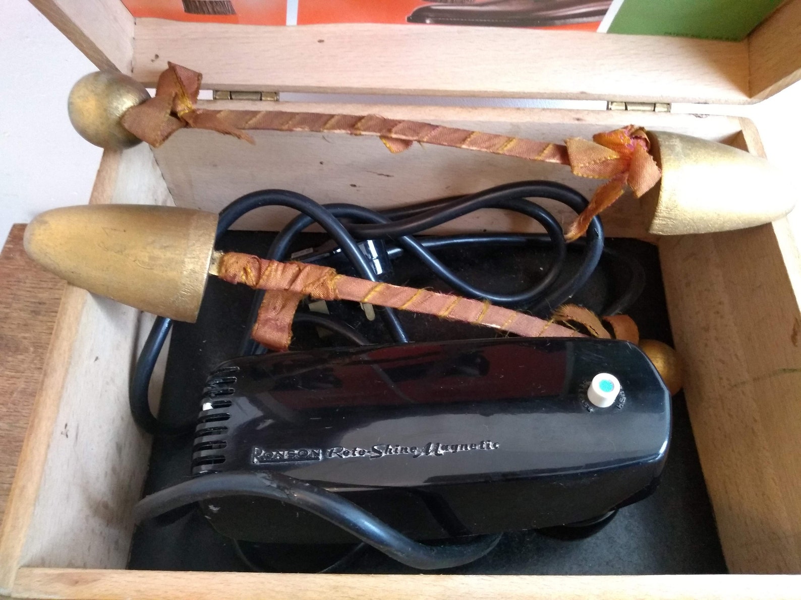 Vintage Ronson Rotoshine Electric Shoe Polisher With Etsy