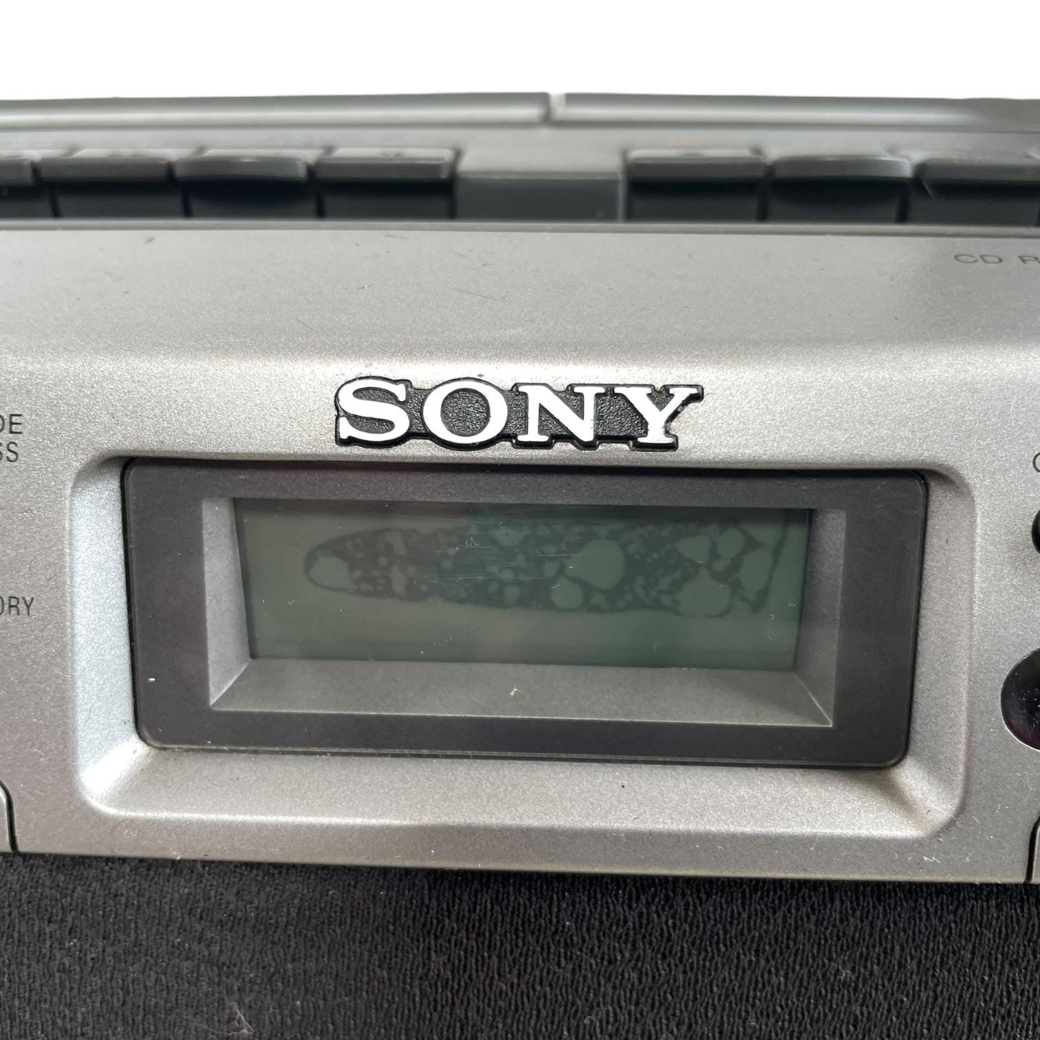 Vintage Sony Portable Radio CD Radio Cassette CFD-W57L Hi-fi
