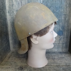 Vintage French Theater Reproduction Medieval Norman Helmet Clothes Armour Outfit Prop Re-enactment Display Collector c1930's / EVE of Europe image 3