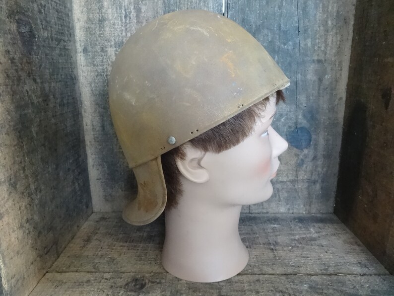 Vintage French Theater Reproduction Medieval Norman Helmet Clothes Armour Outfit Prop Re-enactment Display Collector c1930's / EVE of Europe image 3