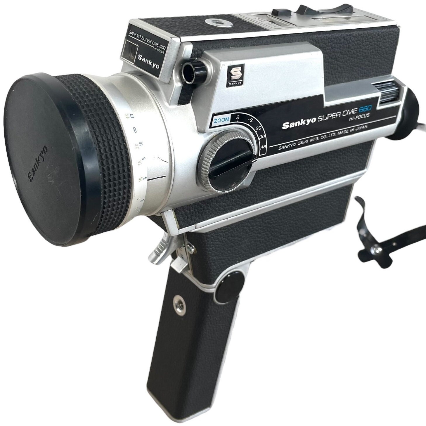 Vintage Japanese Sankyo Super 8 Video Movie Camera CME 660 Vintage Japanese Sankyo Super 8 Video Movie Camera CME 660