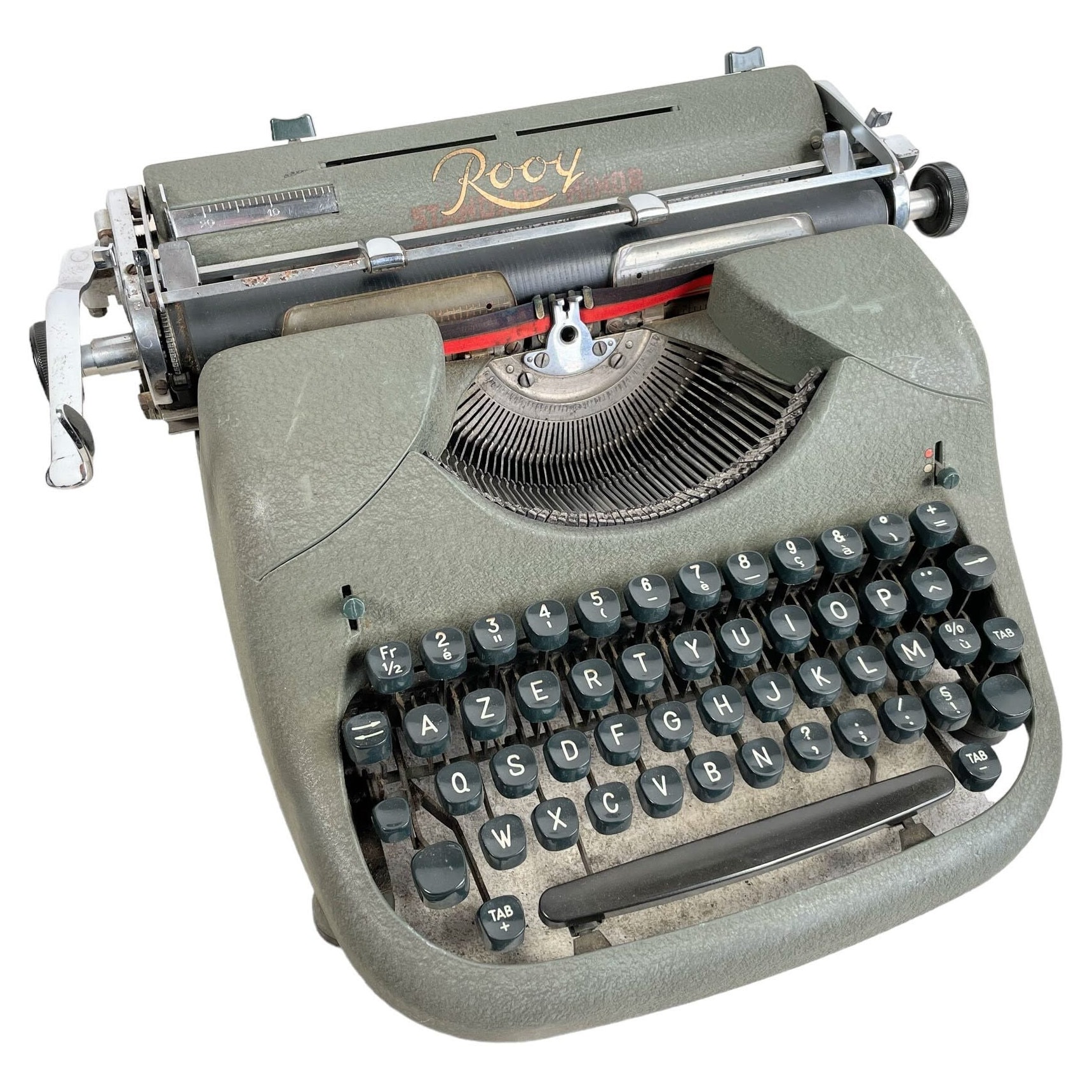 Vintage French Rooy AZERTY Typewriter Spares / Repairs Circa