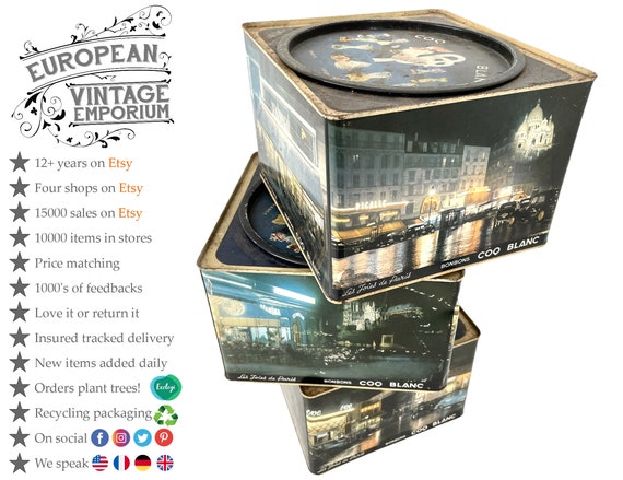 Victorian Tin Store Storage Bin (JEF) Victorian Tin Store Storage Bin (JEF)
