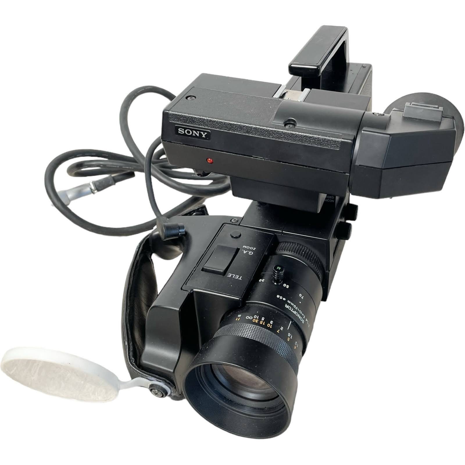 Vintage Sony Video Camera HVC-3000S Trinicon SECAM Japanese Vintage Sony Video Camera HVC-3000S Trinicon SECAM Japanese