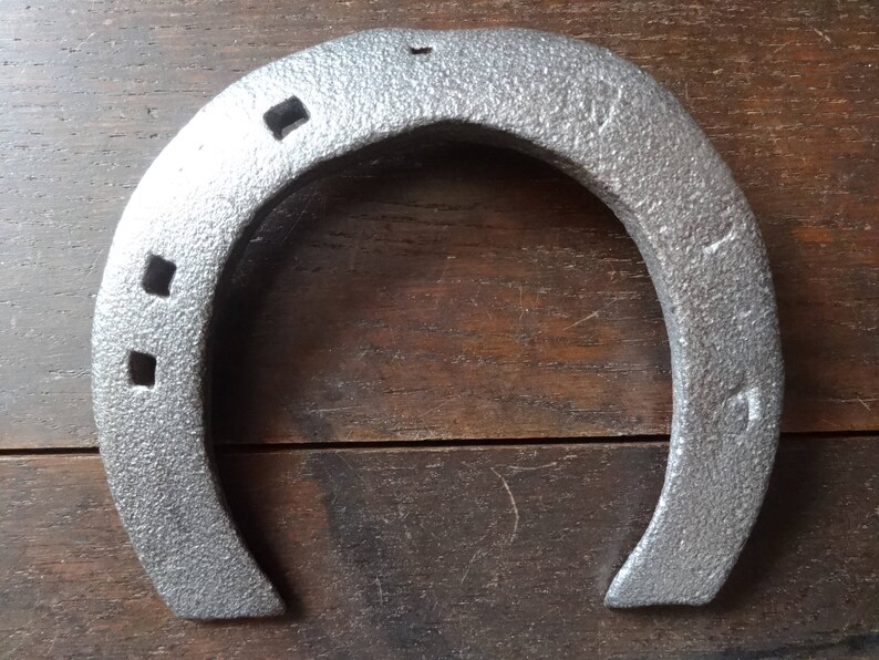 Vintage French Pewter Horse Shoe Cast Old Lucky Charm Doorway circa 1950-60/'s English Shop