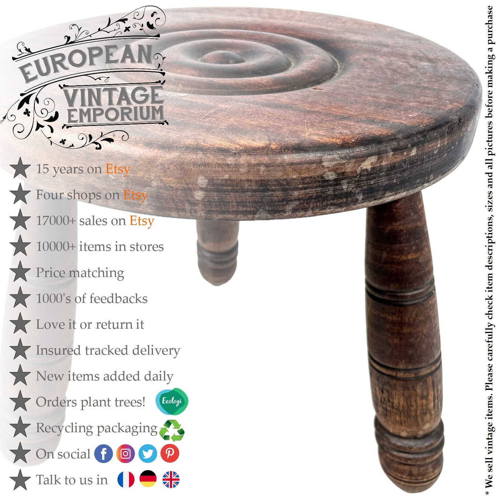 French Louis XVI Antique Footstool, 18th century - Ruby Lane