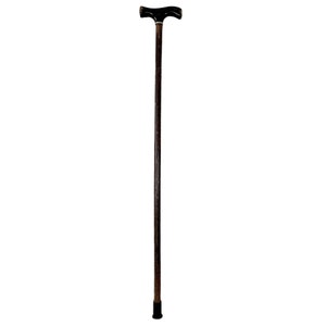 Vintage French Walking Stick Carved Wooden Wood Handle Disability Mobility Aid c1970-1980&#39;s / EVE