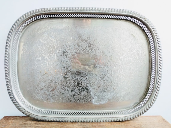 Large metal dish hot sale