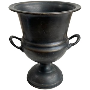 Vintage French Handles Dark Bronze Coloured Goblet Trophy Cup Award Prize circa 1950-60&#39;s / EVE