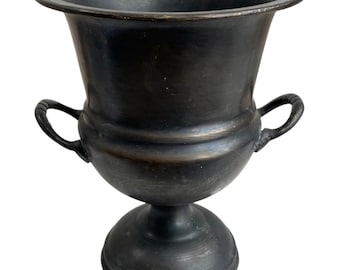 Vintage French Handles Dark Bronze Coloured Goblet Trophy Cup Award Prize circa 1950-60's / EVE
