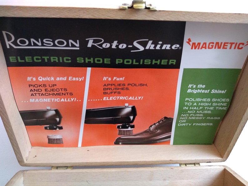 presto shine on shoe polisher