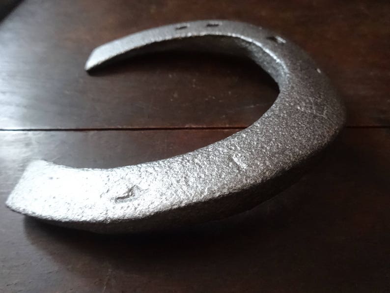 Vintage French Pewter Horse Shoe Cast Old Lucky Charm Doorway circa 1950-60/'s English Shop