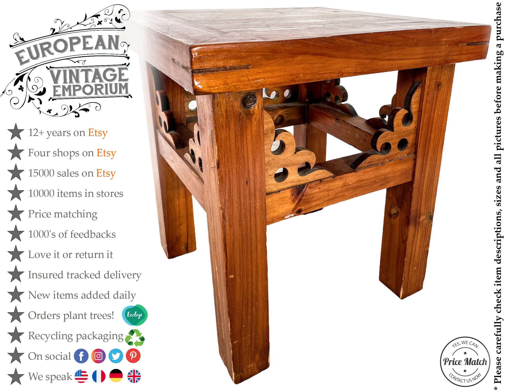 Vecchio sgabello in legno, sgabello da bagno, legno massello di olmo,  antico cinese, tavolino piccolo - AliExpress