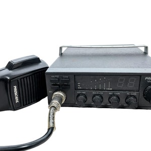 Vintage French Philipines Built President Wilson CB Citizens Band Radio circa 1980&#39;s / EVE