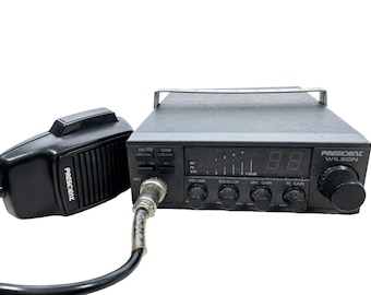 Vintage French Philipines Built President Wilson CB Citizens Band Radio circa 1980's / EVE