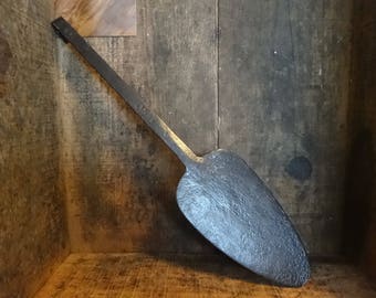 Antique French Crepe Pancake Galette Bread Oven Scoop Spatula circa 1900's / English Shop