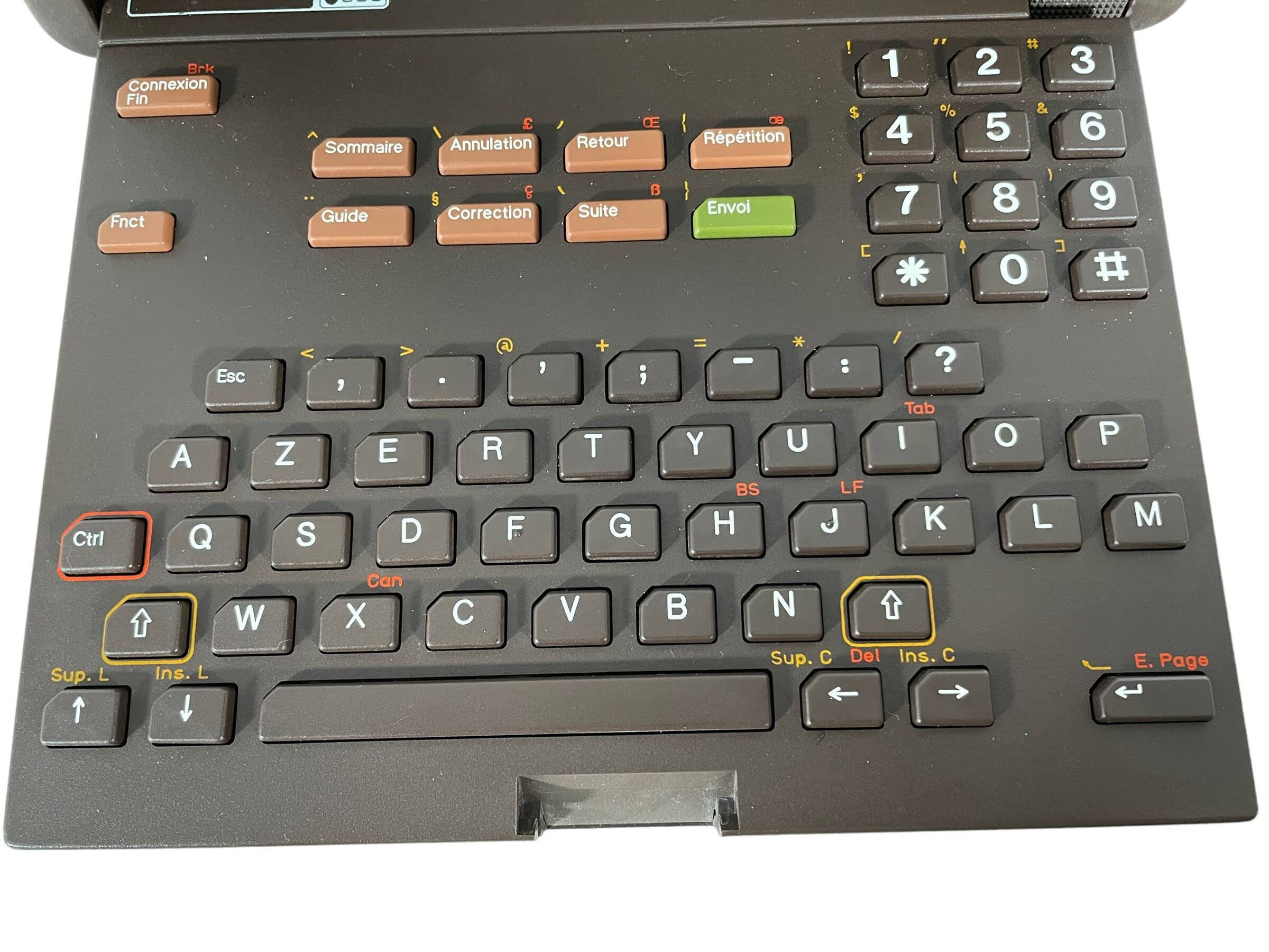 Prix De Vente D Un Minitel Ancien Vintage Français Minitel 1 Telic Alcatel Message System Screen - Etsy Canada