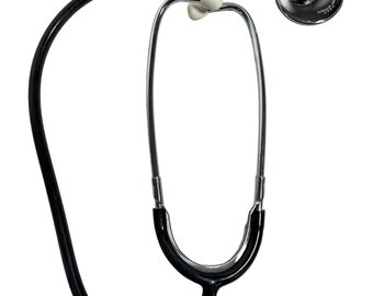 Vintage French Spengler Boxed Stethoscope Stethoskop Medical Instrument Doctor circa 1970-80's / EVE