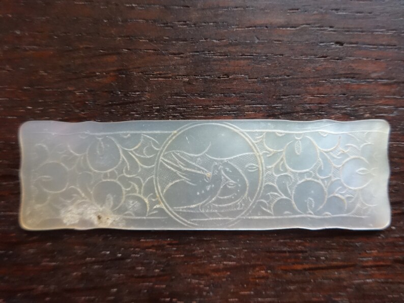 Antike chinesische Perlmutt Glücksspiel Token Marker Chips | Etsy