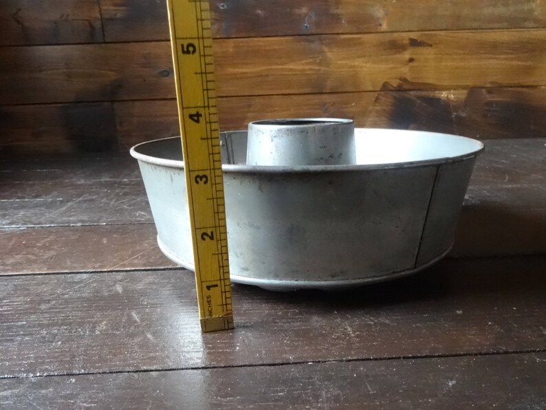 Vintage French Cake Pudding Baking Cooking Mould Tin Patisserie Lampshade Lamp Shade Light Fitting c 1950-60/'s English Shop