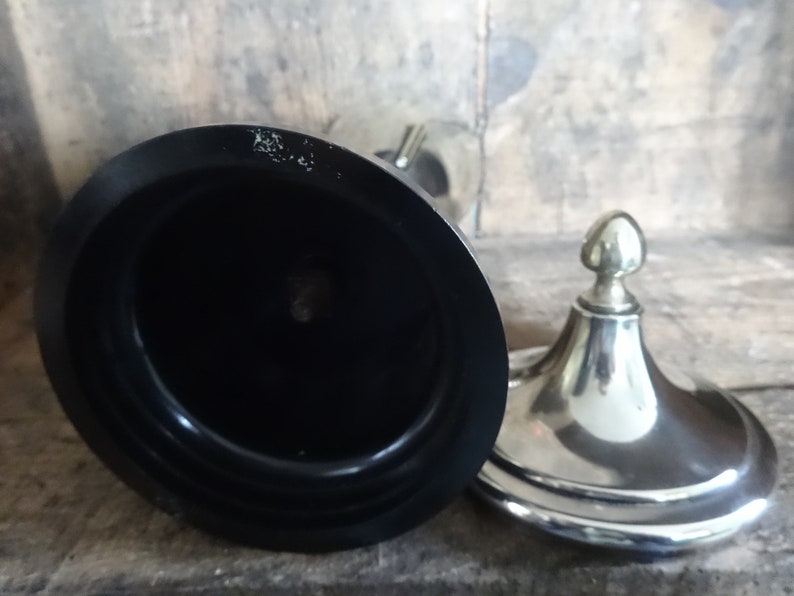 Vintage English large silver plated trophy cup award The Jill Hart Cup Darts Holder circa 1970/'s English Shop