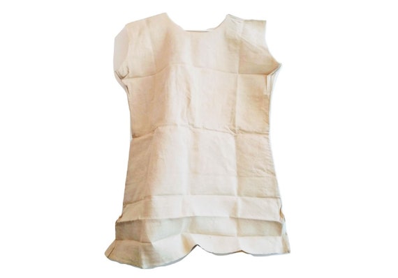Antique French Partially Finished Linen Hemp Night