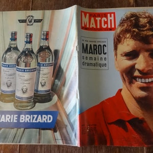 Vintage French Paris Match Magazine No 330 Burt Lancaster Special circa 30 Juil July 1955 / EVE of Europe