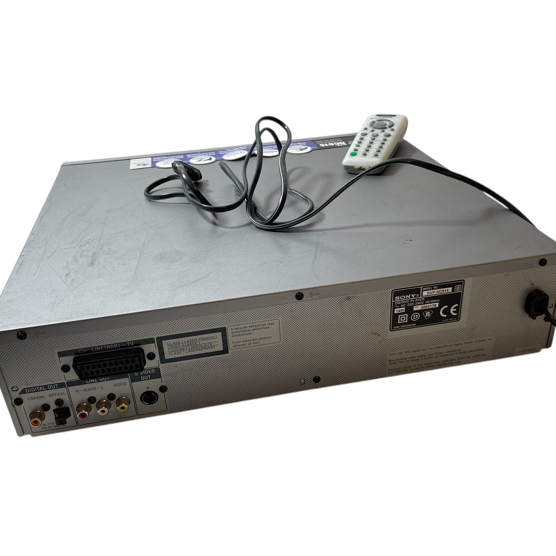 【レア品】 サイテック DVDプレイヤー DVP-750DX(フリフリ) Refurb Sony DVP-CX860 Disc Explorer 300 plus 1 CD/DVD Player W