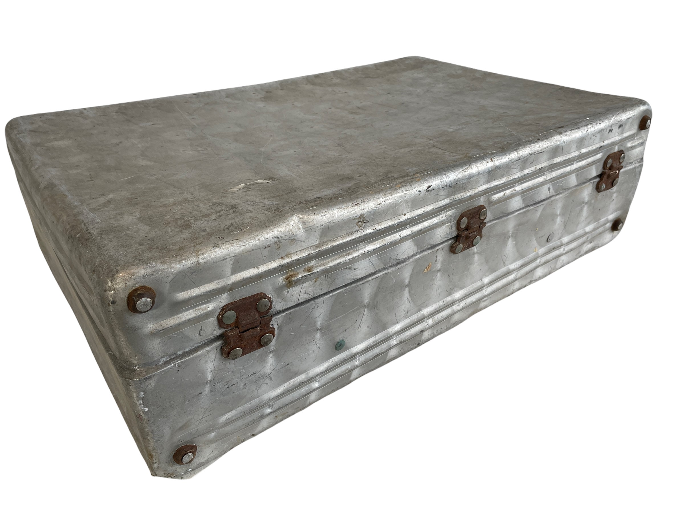 Painted Metal Suitcase 10