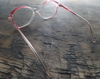 Gafas de lectura graduadas inglesas antiguas, ayudas ópticas, circa 1970-80 / EVE of Europe