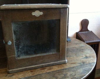 Antique French Paris Chemist Scientist Specimen Heating or Cooling Storage Box Cupboard circa 1890's /  EVE Europe