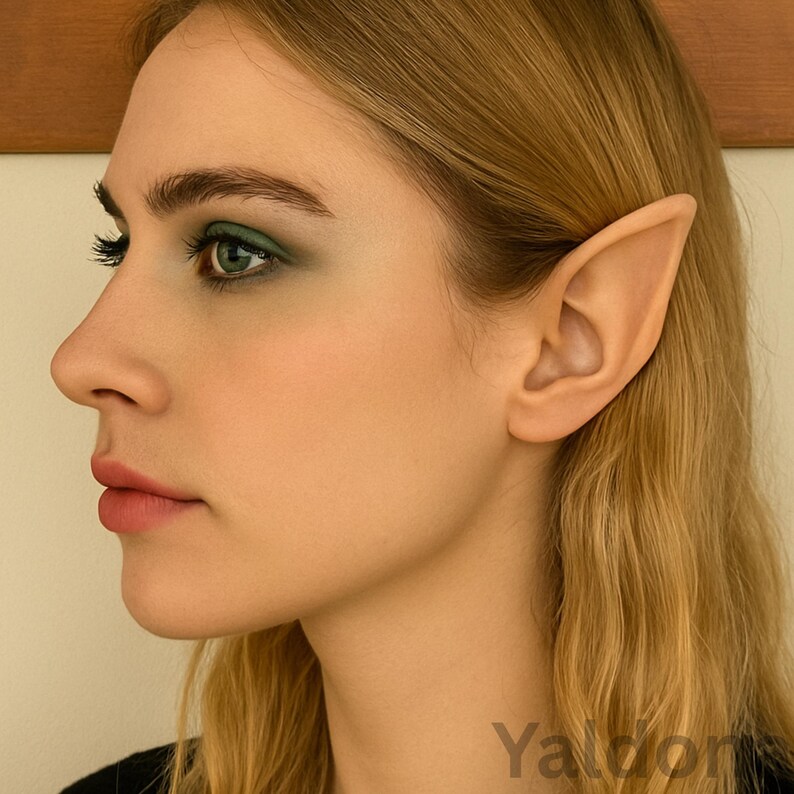 Oreilles D'elfe En Latex – Accessoire Cosplay Halloween, Noël, Carnaval, Fêtes, Effet Réaliste Pointu
