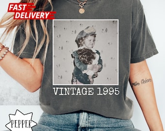 Custom Vintage Photo And Year Shirt, Custom Shirt With Picture Personalized 30th Birthday Gift Vintage 30th Birthday Party Vintage Est Shirt