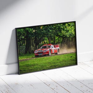Lancia 037 Rally Digital Download | Group B Rally Wall Art Print | Motorsport Photography for Garage or Office