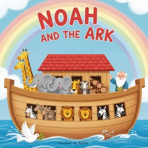 Noah and the ark children&#39;s book