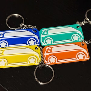 ID.Buzz Keychain: Stylized Silhouettes - Multiple Styles