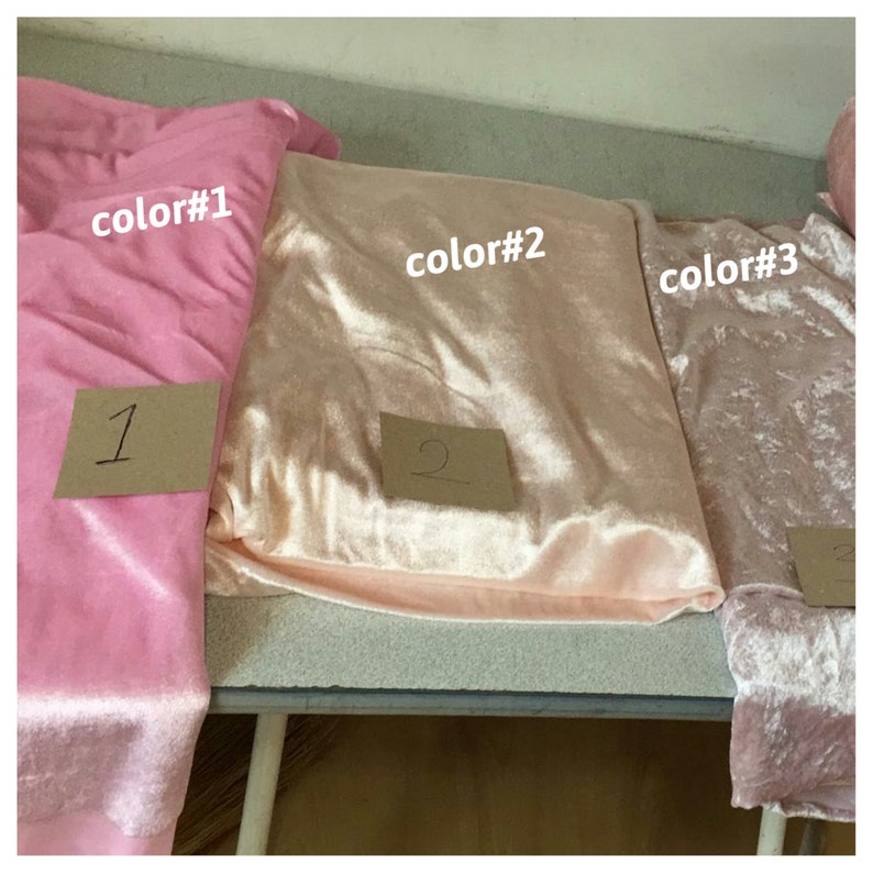 Solid Pale Pink Velvet Euro Sham Self Welt Pillow Square Etsy