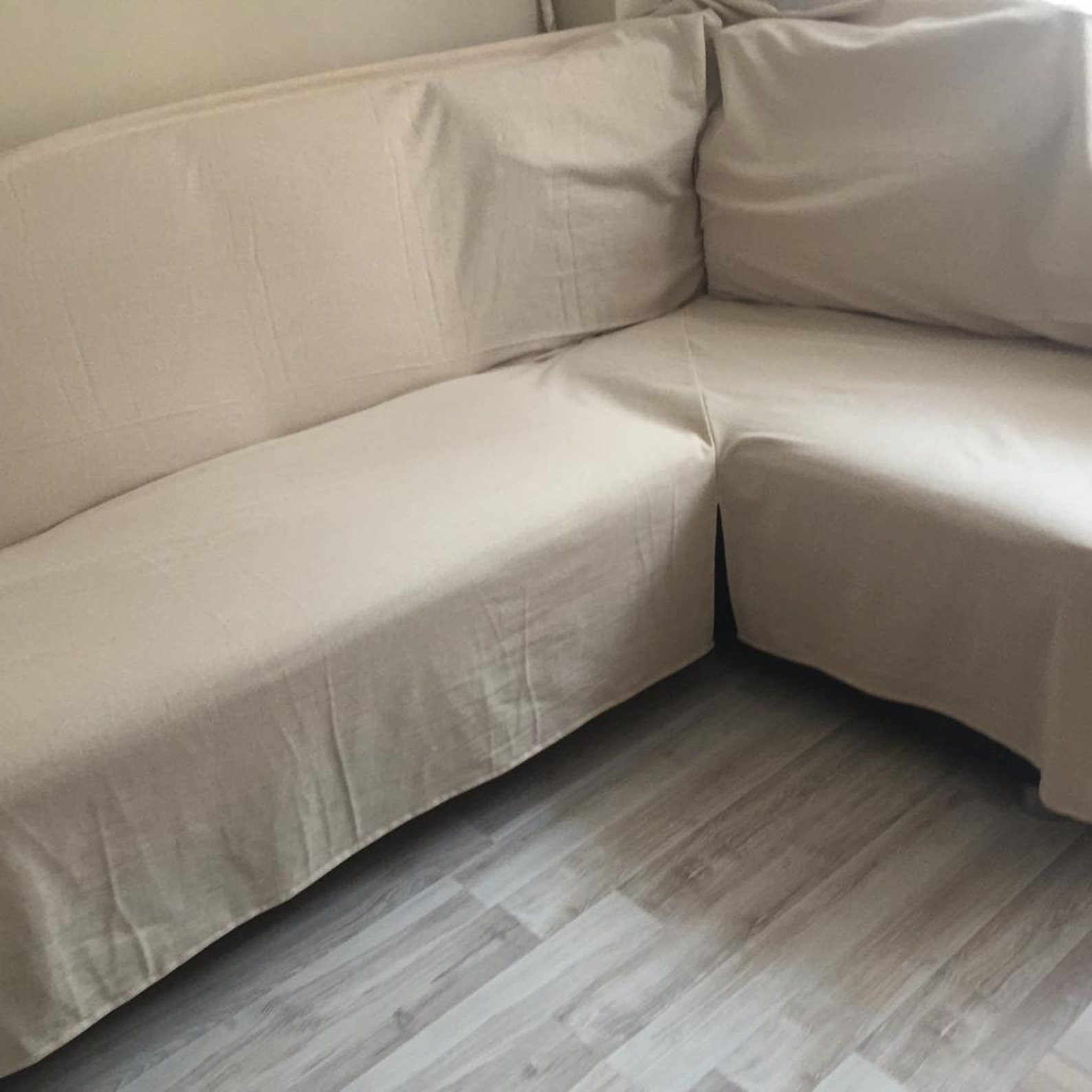 L Shaped Sofa Throw Coverscotton Canvas Sectional Couch Cover Etsy UK