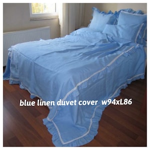 Queen size Duvet cover, queen bedding, bed linen cotton Duvet cover 88x90 90x90 86x86 full double shabby chic custom bedding Nurdanceyiz