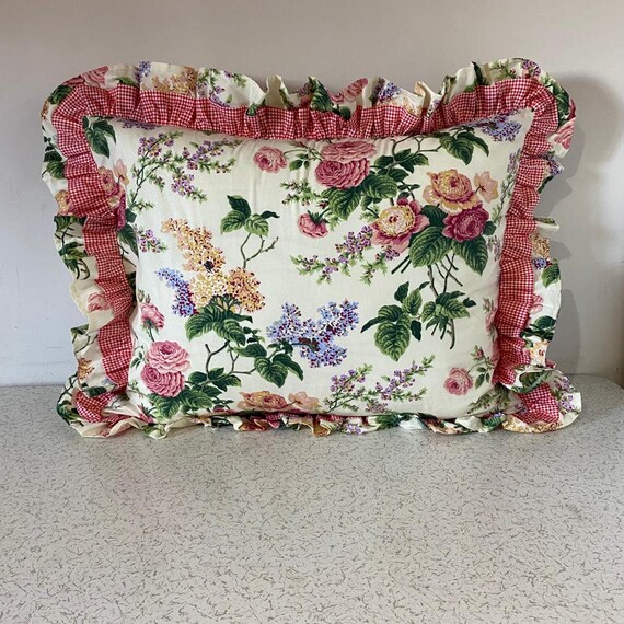 Shabby chic hotsell euro pillow shams