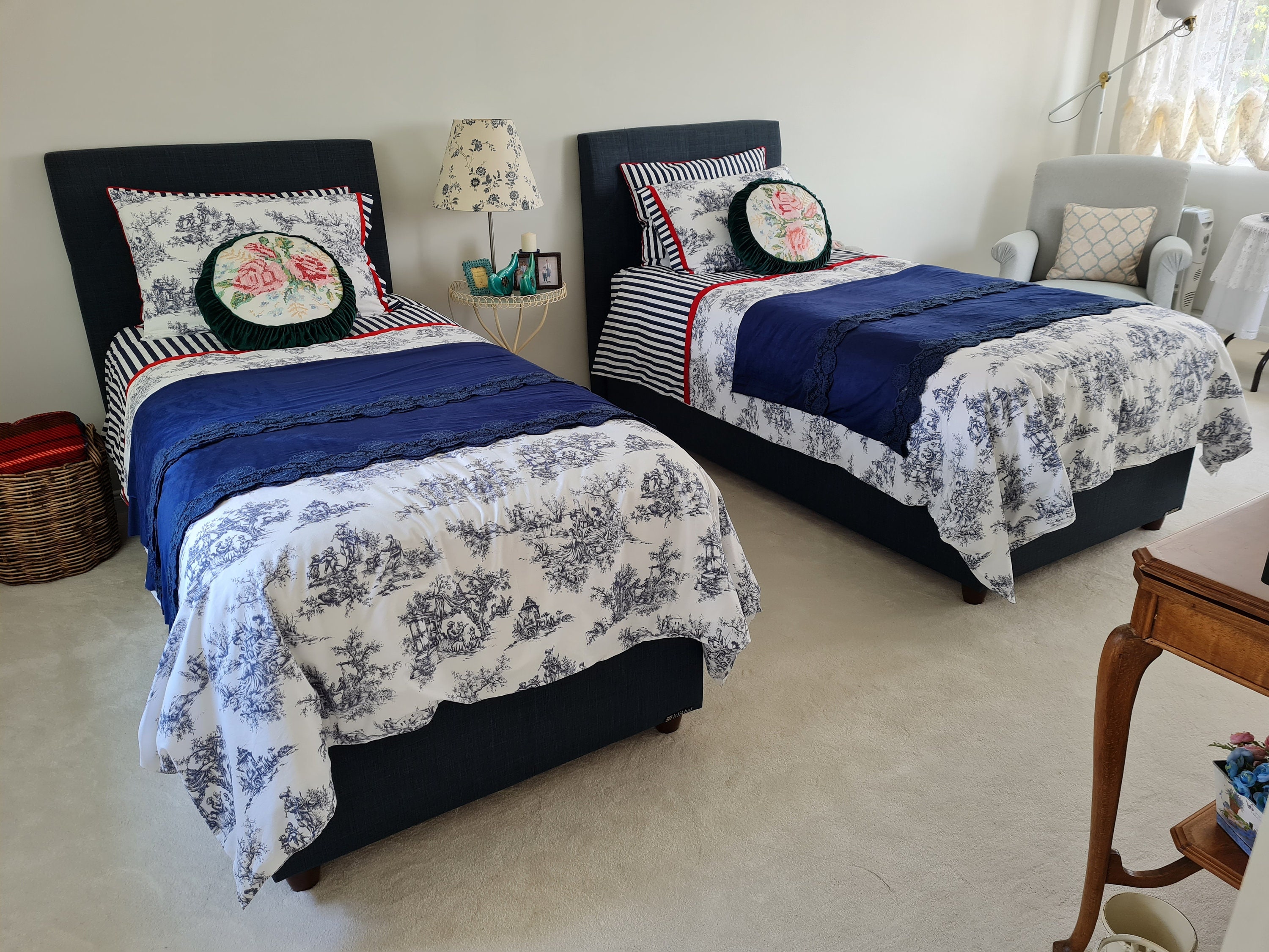 コットンカラーニストライブ寝具セット フレンチブルー コットンカラーニストライブ寝具セット フレンチブルー