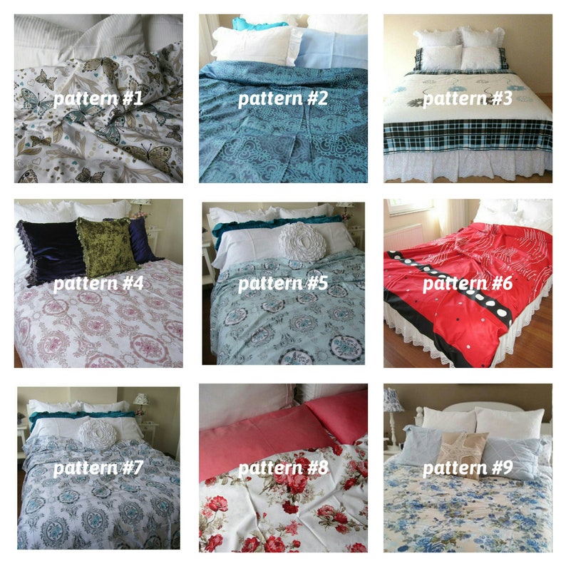 Nurdanceyiz Turkish Bedding Duvet Cover On Sale Queen Size Etsy