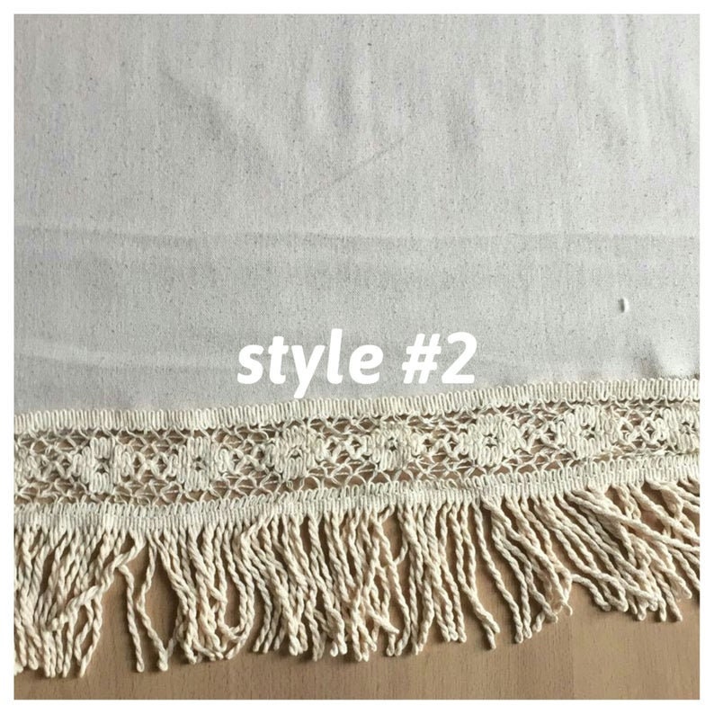 Large Sofa throw covers rectangle tassel ivory-couch coverlet-Woven pet custom sofa furniture protectors Nurdanceyiz Turkey Buldan Style#2 Ivory