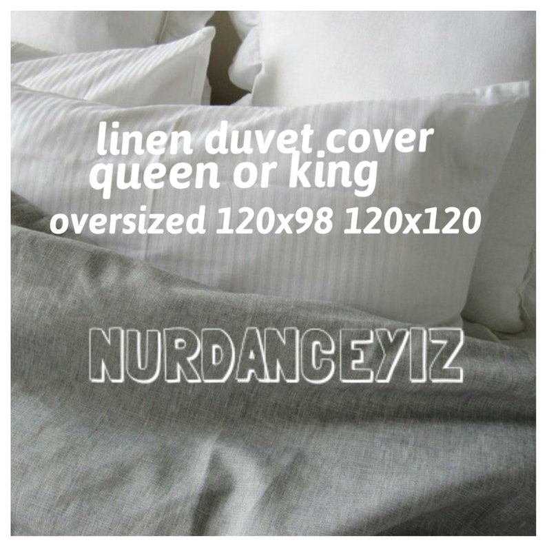 Queen Oversized Super King 120 X 120 120x98 90x98 Inch Duvet Etsy
