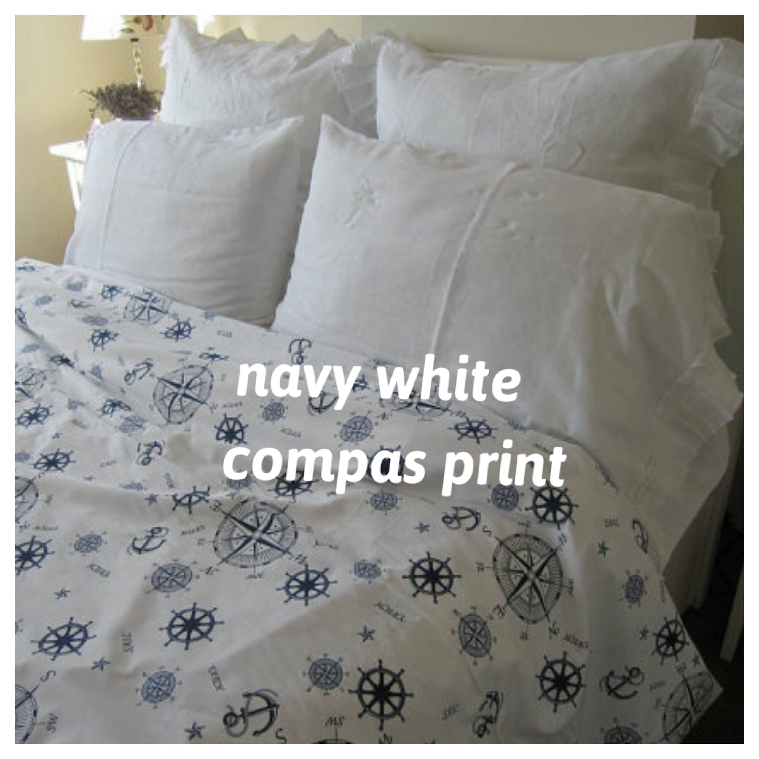 Housse de couette one piece vogue merry coton bleu - Sahinler