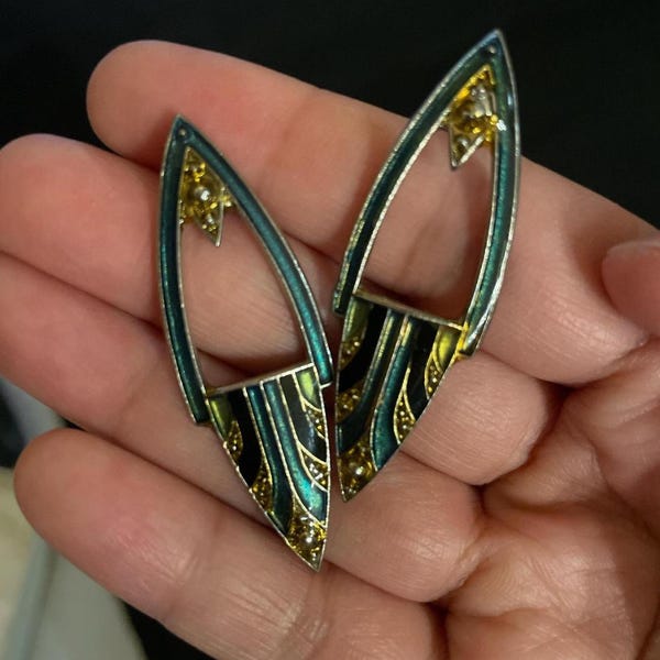 Vintage Pierre Bex style earrings