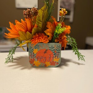 Happy fall floral arrangement #2