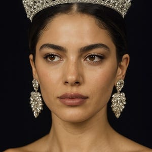 Elegant and Luxury Zircon Tiara