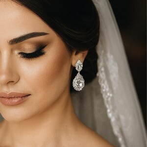 Zircon Bridal Tiara: Majestic Empress Crown